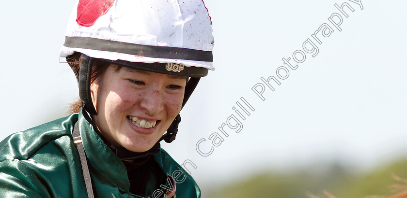 Nanako-Fujita-0004 
 Nanako Fujita after winning The Women Jockeys' World Cup Leg2 on Franciskus
Bro Park Sweden 30 Jun 2019 - Pic Steven Cargill / Racingfotos.com