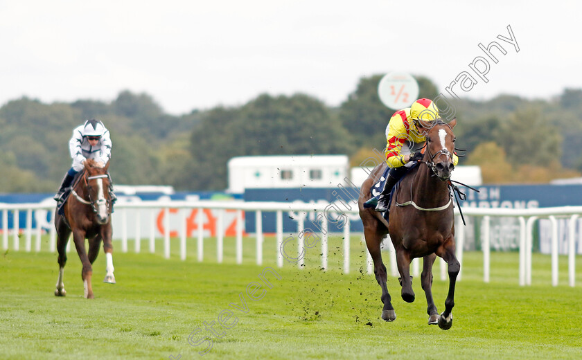 Bonny-Angel-0005 
 BONNY ANGEL (John Fahy) wins The British Stallion Studs EBF Carrie Red Fillies Nursery
Doncaster 8 Sep 2022 - Pic Steven Cargill / Racingfotos.com