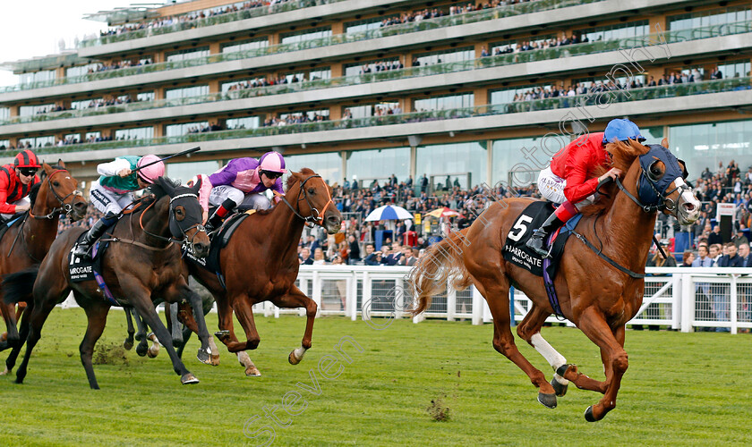 Nobly-Born-0001 
 NOBLY BORN (Frankie Dettori) wins The Original Harrogate Water Handicap Ascot 6 Oct 2017 - Pic Steven Cargill / Racingfotos.com