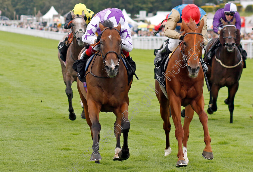 Kinross-0002 
 KINROSS (left, Frankie Dettori) beats ISAAC SHELBY (right) in The World Pool Lennox Stakes
Goodwood 1 Aug 2023 - Pic Steven Cargill / Racingfotos.com