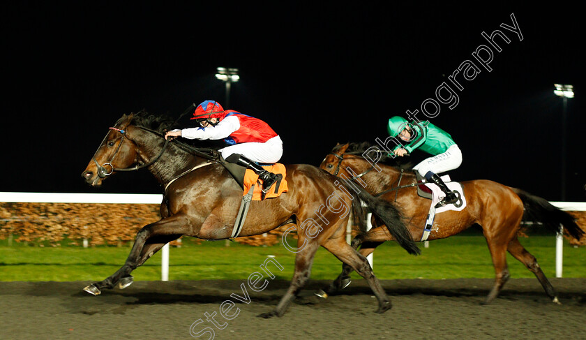 Count-Calabash-0003 
 COUNT CALABASH (Charles Bishop) wins The 32Red Handicap Kempton 11 Apr 2018 - Pic Steven Cargill / Racingfotos.com