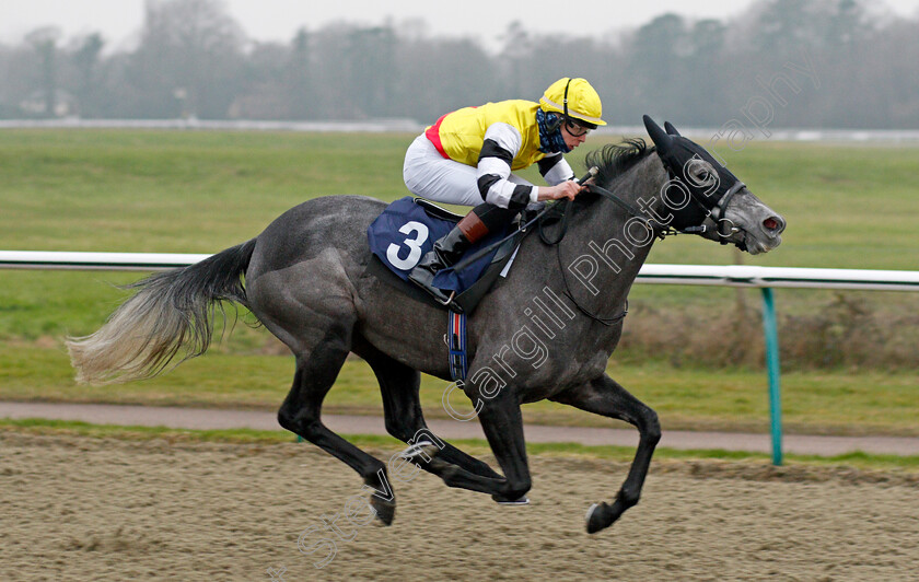 Nuble-0005 
 NUBLE (Christian Howarth) wins The Betway Handicap
Lingfield 25 Jan 2022 - Pic Steven Cargill / Racingfotos.com