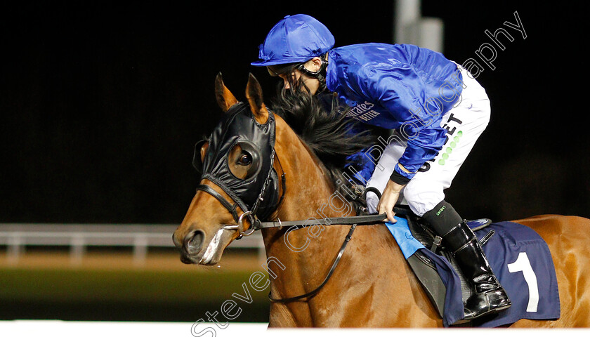 Never-Alone-0001 
 NEVER ALONE (Luke Morris) winner of The Ladbrokes Football Acca Boosty Handicap
Wolverhampton 21 Feb 2020 - Pic Steven Cargill / Racingfotos.com