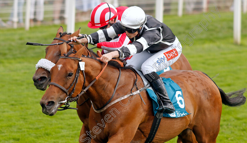 REach-0003 
 REACH (Joanna Mason) wins The Assured Data Protection EBF Fillies Handicap
York 25 Aug 2023 - Pic Steven Cargill / Racingfotos.com