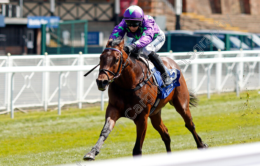 Navello-0003 
 NAVELLO (Nicola Currie) wins The ICM Stellar Sports Lily Agnes Stakes
Chester 5 May 2021 - Pic Steven Cargill / Racingfotos.com