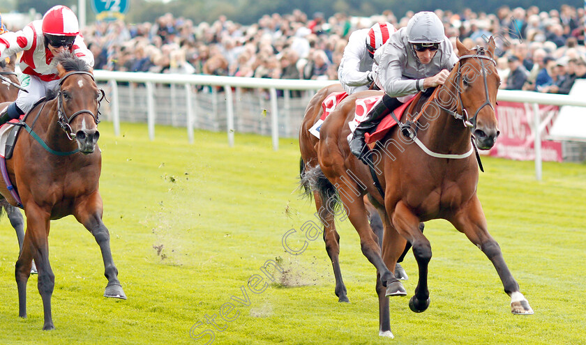 Living-In-The-Past-0004 
 LIVING IN THE PAST (Daniel Tudhope) wins The Sky Bet Lowther Stakes
York 22 Aug 2019 - Pic Steven Cargill / Racingfotos.com