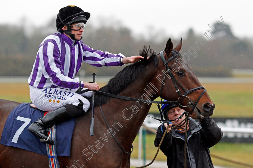 Victory-Bond-0001 
 VICTORY BOND (Ryan Moore) Lingfield 3 Feb 2018 - Pic Steven Cargill / Racingfotos.com