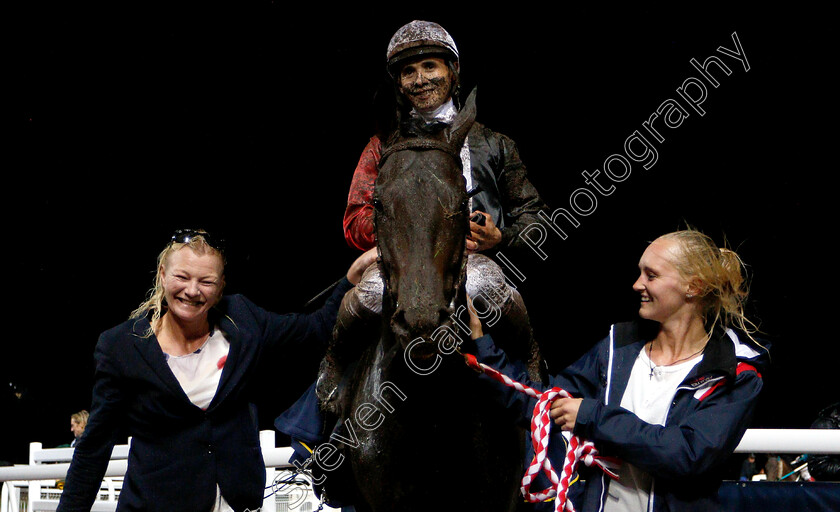 Snake-Lake-0008 
 SNAKE LAKE (Valmir De Azeredo) after The Breeders Trophy Classic
Bro Park, Sweden 21 Sep 2018 - Pic Steven Cargill / Racingfotos.com