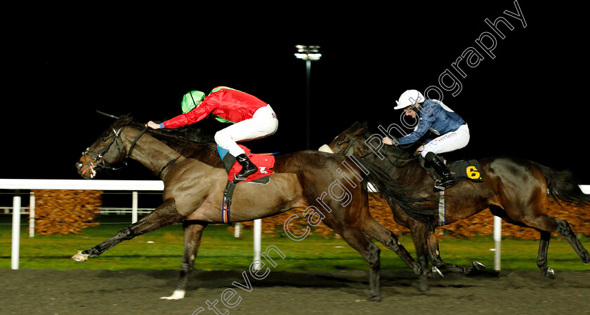 Holy-Heart-0004 
 HOLY HEART (Robert Havlin) wins The 100% Profit Boost At 32redsport.com Handicap
Kempton 16 Jan 2019 - Pic Steven Cargill / Racingfotos.com