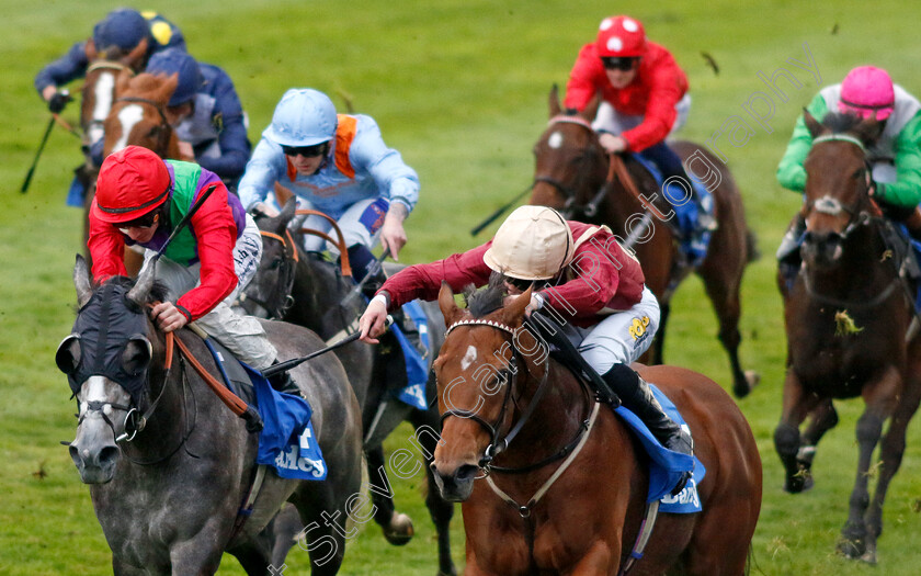 Rage-Of-Bamby-0001 
 RAGE OF BAMBY (right, Charles Bishop) beats FUNNY STORY (left) in The British EBF Boadicea Stakes
Newmarket 12 Oct 2024 - Pic Steven Cargill / Racingfotos.com