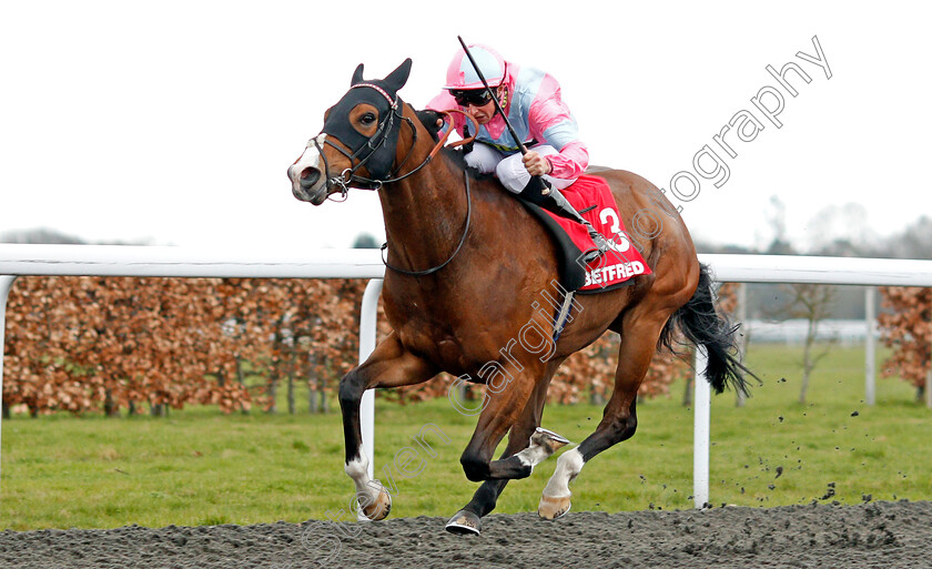 A-Momentofmadness-0002 
 A MOMENTOFMADNESS (William Buick) wins The Betfred Mobile Handicap Kempton 7 Apr 2018 - Pic Steven Cargill / Racingfotos.com