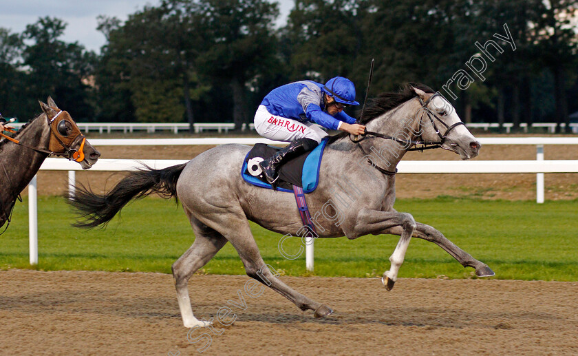 Haunted-Dream-0004 
 HAUNTED DREAM (Tom Marquand) wins The tote Placepot Your First Bet Nursery
Chelmsford 14 Oct 2021 - Pic Steven Cargill / Racingfotos.com