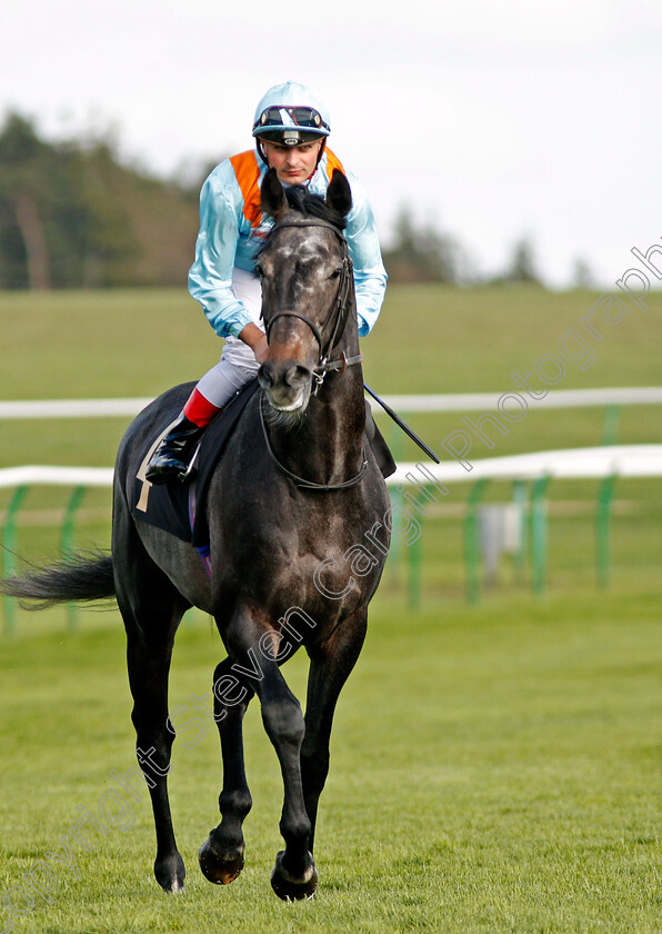 Dark-Acclaim-0001 
 DARK ACCLAIM (Andrea Atzeni) Newmarket 17 Apr 2018 - Pic Steven Cargill / Racingfotos.com