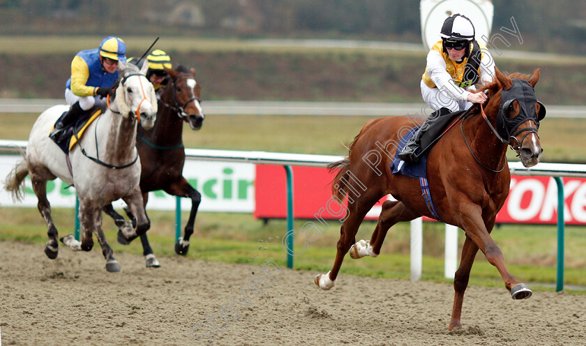 True-Destiny-0003 
 TRUE DESTINY (Adam McNamara) wins The Betway Stayers Handicap Div2
Lingfield 20 Nov 2018 - Pic Steven Cargill / Racingfotos.com