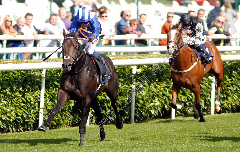 Khaadem-0004 
 KHAADEM (Jim Crowley) wins The British Stallion Studs EBF Conditions Stakes
Doncaster 12 Sep 2018 - Pic Steven Cargill / Racingfotos.com