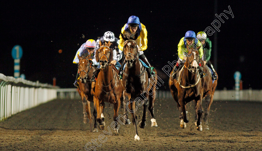 El-Misk-0006 
 EL MISK (Robert Havlin) wins The Matchbook Casino Handicap
Kempton 3 Sep 2019 - Pic Steven Cargill / Racingfotos.com