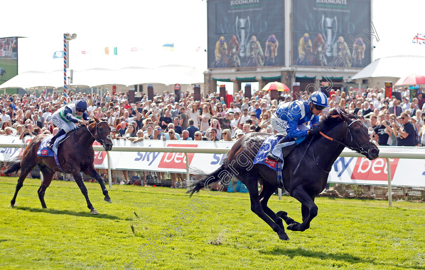 Alflaila-0004 
 ALFLAILA (Jim Crowley) wins The Sky Bet & Symphony Group Strensall Stakes
York 20 Aug 2022 - Pic Steven Cargill / Racingfotos.com