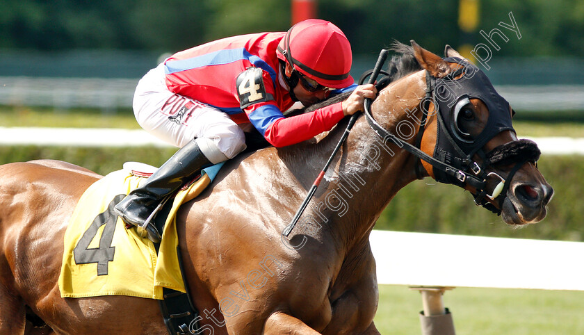 Nigel s-Destiny-0002 
 NIGEL'S DESTINY (Joe Bravo) wins The Claiming Race
Belmont Park 7 Jun 2018 - Pic Steven Cargill / Racingfotos.com