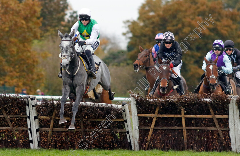 Push-The-Button-0002 
 PUSH THE BUTTON (Finn Lambert) wins The Olly Murphy Racing Novices Hurdle
Warwick 22 Nov 2023 - Pic Steven Cargill / Racingfotos.com