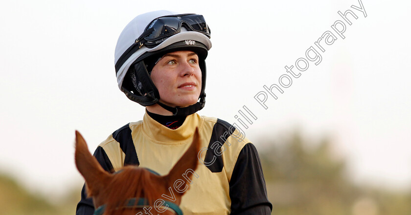 Katie-Davis-0002 
 Katie Davis at The International Jockeys Challenge 
King Abdulaziz Racecourse, Saudi Arabia, 23 Feb 2024 - Pic Steven Cargill / Racingfotos.com