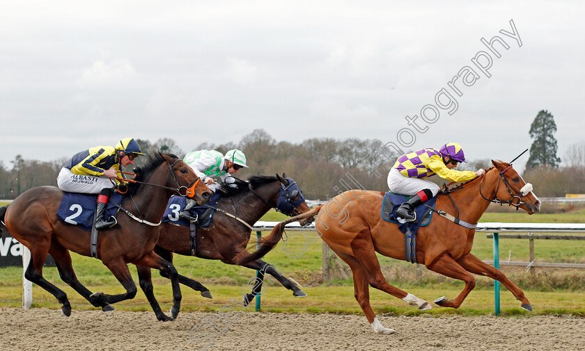 Gold-Brocade-0004 
 GOLD BROCADE (Ben Curtis) wins The Ladbrokes Where The Nation Plays Handicap
Lingfield 2 Jan 2020 - Pic Steven Cargill / Racingfotos.com