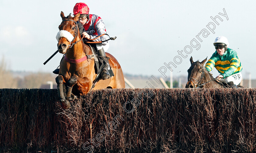 Fanion-D Estruval-0001 
 FANION D'ESTRUVAL (Charlie Deutsch) wins The Ladbrokes Novices Handicap Chase
Newbury 29 Nov 2019 - Pic Steven Cargill / Racingfotos.com