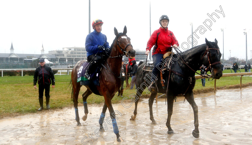 Enable-0001 
 ENABLE (Frankie Dettori) after exercising ahead of The Breeders Cup Turf
Churchill Downs USA 1 Nov 2018 - Pic Steven Cargill / Racingfotos.com