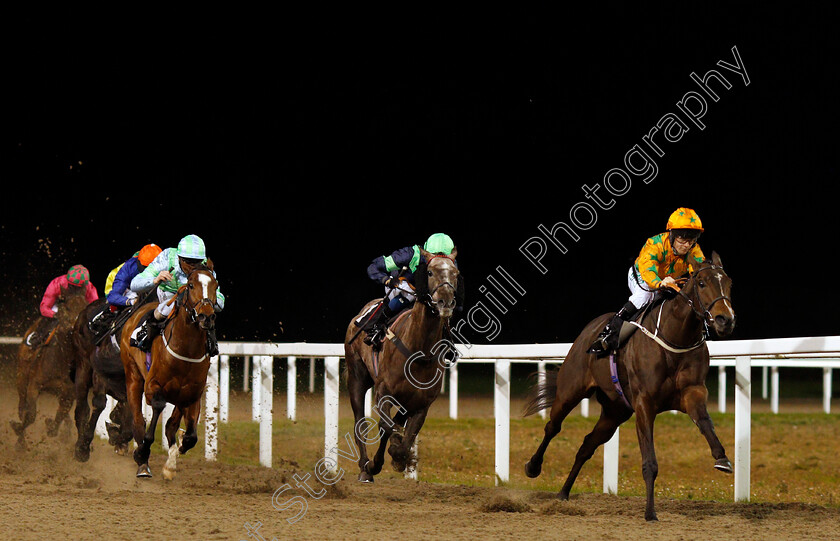 Pretty-Lady-0001 
 PRETTY LADY (Jason Hart) leads the field
Chelmsford 28 Nov 2019 - Pic Steven Cargill / Racingfotos.com