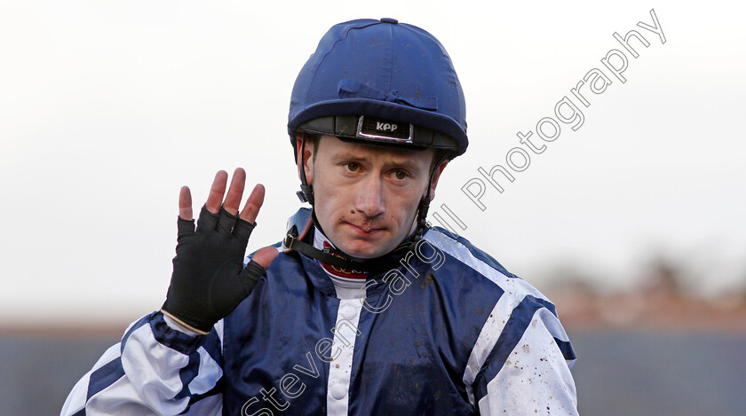 Oisin-Murphy-0005 
 Oisin Murphy after winning The Every Race Live On Racing TV Handicap on ABLE KANE
Leicester 12 Oct 2021 - Pic Steven Cargill / Racingfotos.com