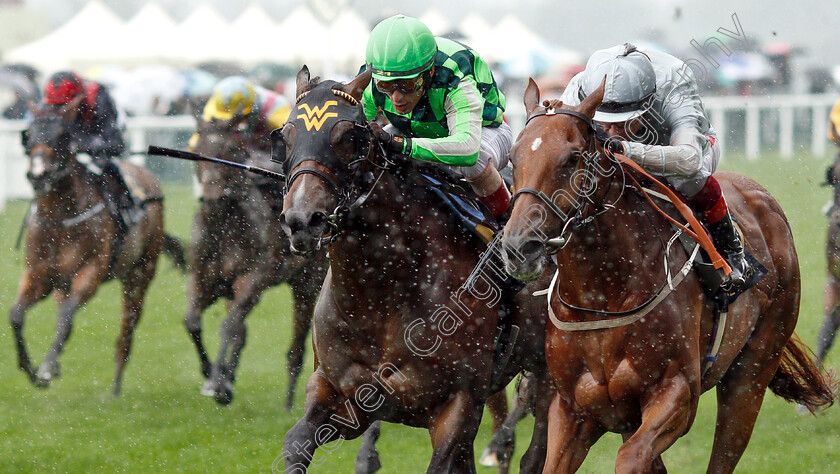 Raffle-Prize-0004 
 RAFFLE PRIZE (right, Frankie Dettori) beats KIMARI (left) in The Queen Mary Stakes
Royal Ascot 19 Jun 2019 - Pic Steven Cargill / Racingfotos.com