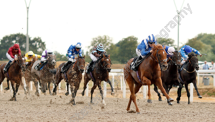 Moyassar-0002 
 MOYASSAR (Jim Crowley) wins The Hop House 13 Novice Stakes
Chelmsford 24 Jul 2018 - Pic Steven Cargill / Racingfotos.com