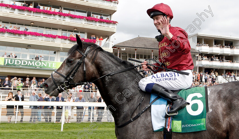 Roaring-Lion-0012 
 ROARING LION (Oisin Murphy) after The Juddmonte International Stakes
York 22 Aug 2018 - Pic Steven Cargill / Racingfotos.com