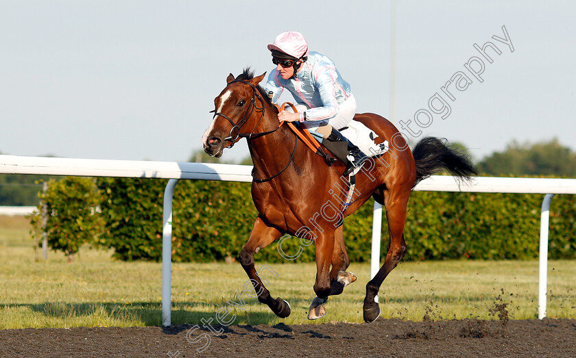 Hotsy-Totsy-0004 
 HOTSY TOTSY (Liam Keniry) wins The 32Red Casino Novice Median Auction Stakes
Kempton 22 May 2019 - Pic Steven Cargill / Racingfotos.com