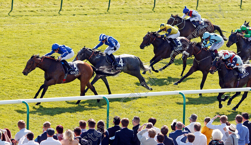 Tribal-Quest-0001 
 TRIBAL QUEST (William Buick) wins The Hot Streak Handicap Newmarket 5 May 2018 - Pic Steven Cargill / Racingfotos.com