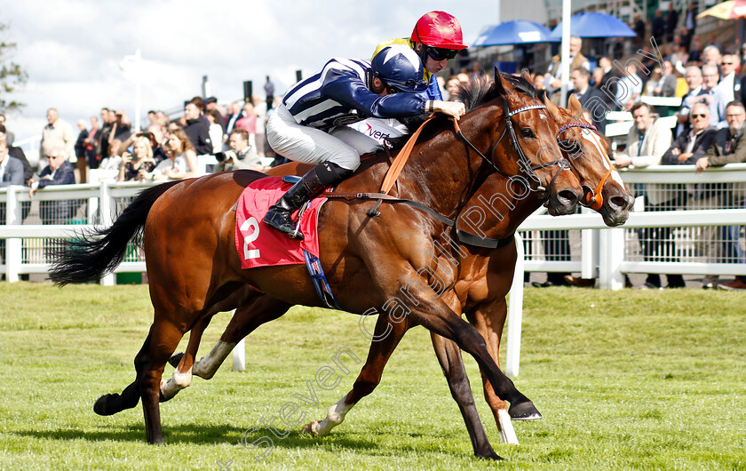 Ragnar-0004 
 RAGNAR (Jason Watson) beats RHYTHMIC INTENT (farside) in The Beck Celebrating 25 Years Of Excellence Handicap
Sandown 14 Jun 2019 - Pic Steven Cargill / Racingfotos.com