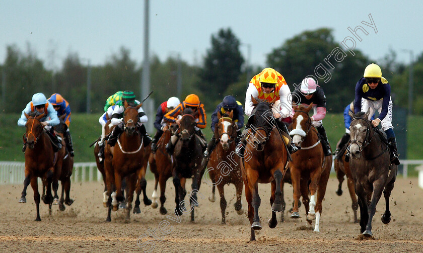 Storm-Shelter-0004 
 STORM SHELTER (2nd right, Jack Mitchell) beats GHOST QUEEN (right) in The Bet toteexacta At totesport.com Nursery
Chelmsford 6 Sep 2018 - Pic Steven Cargill / Racingfotos.com