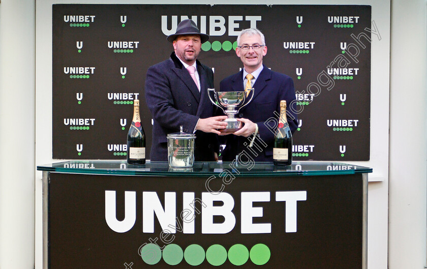 Call-Me-Lord-0004 
 Presentation to Anthony Bromily for The Unibet International Hurdle won by CALL ME LORD
Cheltenham 14 Dec 2019 - Pic Steven Cargill / Racingfotos.com