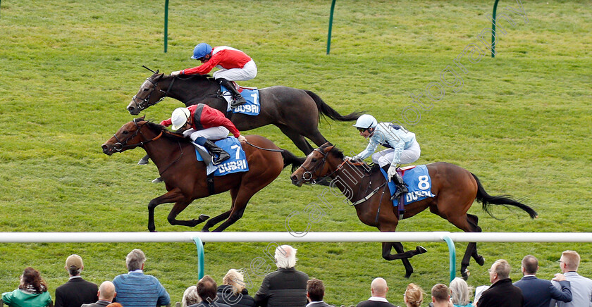 Mot-Juste-0002 
 MOT JUSTE (William Buick) beats ANGEL'S HIDEAWAY (farside) and SUNDAY STAR (right) in The Godolphin Lifetime Care Oh So Sharp Stakes
Newmarket 12 Oct 2018 - Pic Steven Cargill / Racingfotos.com