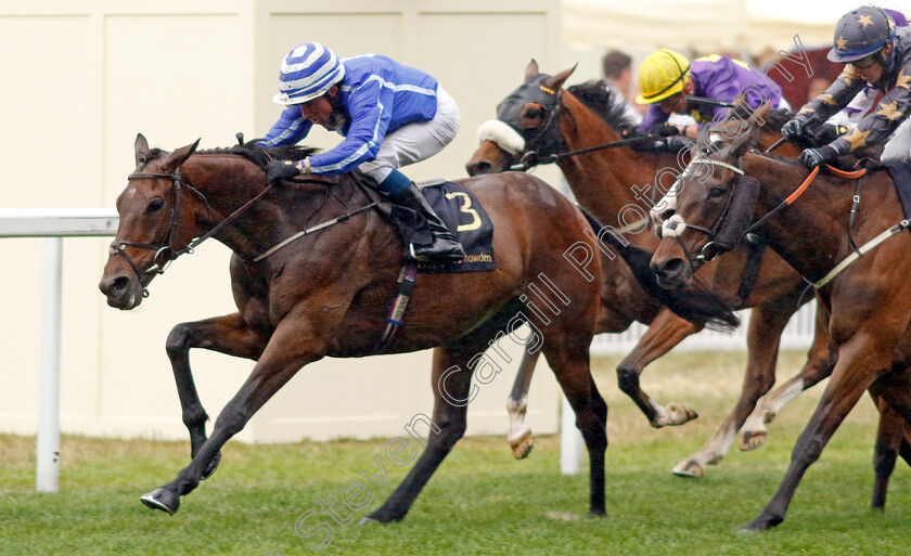 Stratum-0003 
 STRATUM (William Buick) wins The Queen Alexandra Stakes 
Royal Ascot 18 Jun 2022 - Pic Steven Cargill / Racingfotos.com