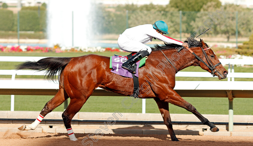 Etsaam-0008 
 ETSAAM (M Aldaham) wins The Saudi Bred Horses Maiden
King Abdulaziz Racetrack, Riyadh, Saudi Arabia 28 Feb 2020 - Pic Steven Cargill / Racingfotos.com