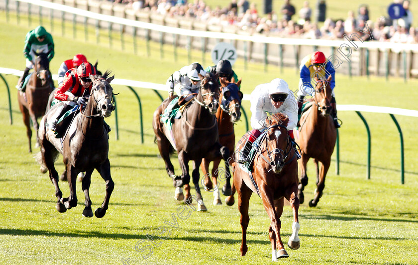 Wissahickon-0006 
 WISSAHICKON (Frankie Dettori) wins The bet365 Cambridgeshire Handicap
Newmarket 29 Sep 2018 - Pic Steven Cargill / Racingfotos.com