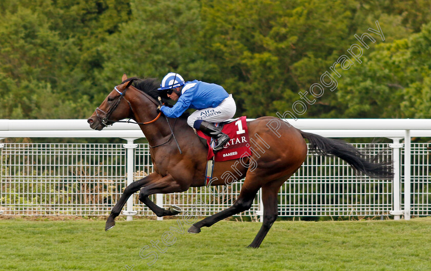 Baaeed-0008 
 BAAEED (Jim Crowley) wins The Qatar Sussex Stakes
Goodwood 27 Jul 2022 - Pic Steven Cargill / Racingfotos.com