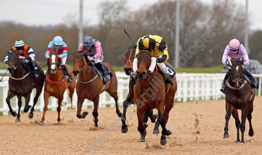 Another-Bertie-0002 
 ANOTHER BERTIE (Faye McManoman) wins The Coral Proud To Support British Racing Handicap
Southwell 13 Feb 2022 - Pic Steven Cargill / Racingfotos.com