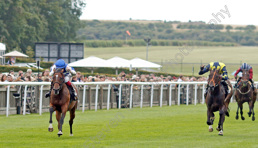 Les-Bleus-0005 
 LES BLEUS (David Egan) wins The British Stallion Studs EBF Restricted Novice Stakes
Newmarket 28 Jul 2023 - Pic Steven Cargill / Racingfotos.com