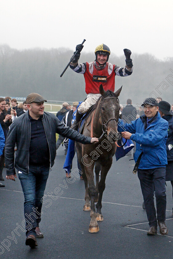 Potters-Corner-0007 
 POTTERS CORNER (Jack Tudor) after The Coral Welsh Grand National
Chepstow 27 Dec 2019 - Pic Steven Cargill / Racingfotos.com