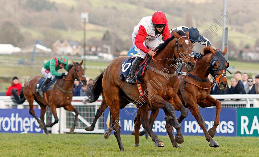 Pacha-Du-Polder-0003 
 PACHA DU POLDER (Harriet Tucker) wins The St James's Place Foxhunter Challenge Cup Cheltenham 16 mar 2018 - Pic Steven Cargill / Racingfotos.com