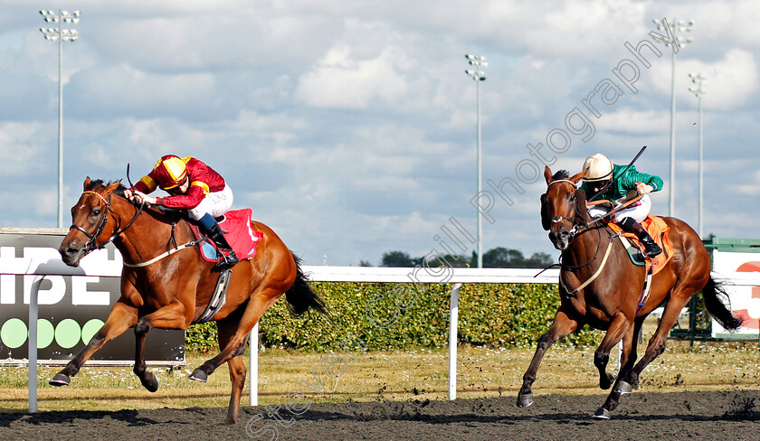 Delilah-Park-0001 
 DELILAH PARK (Callum Shepherd) wins The Unibet Thanks The Frontline Workers Fillies Handicap
Kempton 18 Aug 2020 - Pic Steven Cargill / Racingfotos.com