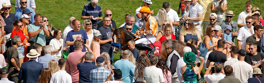 Circuskind-0002 
 CIRCUSKIND (Thore Hammer-Hansen) after winning The Das Neue Welle Auftaktrennen
Baden-Baden 31 Aug 2024 - Pic Steven Cargill / Racingfotos.com