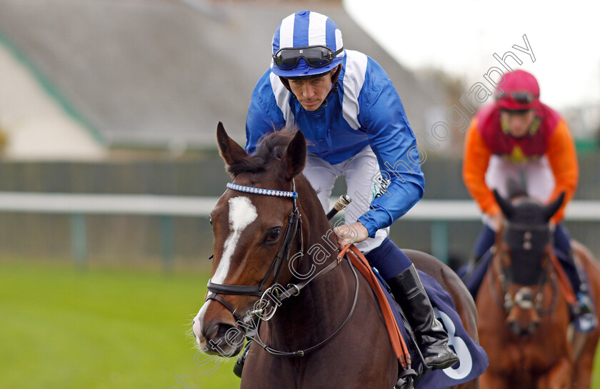 Talaaqy-0001 
 TALAAQY (Jim Crowley) winner of The British Stallion Studs EBF Fillies Novice Stakes Yarmouth 24 Oct 2017 - Pic Steven Cargill / Racingfotos.com