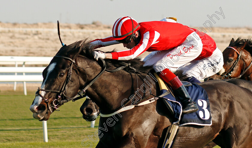 Buffer-Zone-0005 
 BUFFER ZONE (David Egan) wins The Bahrain Petroleum Company Cup
Rashid Equestrian & Horseracing Club, Bahrain, 20 Nov 2020 - Pic Steven Cargill / Racingfotos.com